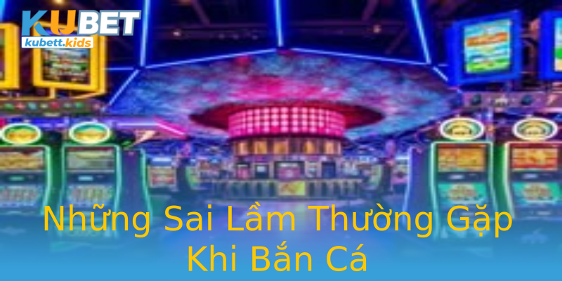 Những Sai Lầm Thường Gặp Khi Bắn Cá Những Sai Lầm Thường Gặp Khi Bắn Cá