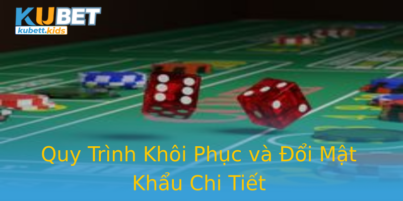 Quy Trình Khôi Phục và Đổi Mật Khẩu Chi Tiết Quy Trình Khôi Phục và Đổi Mật Khẩu Chi Tiết